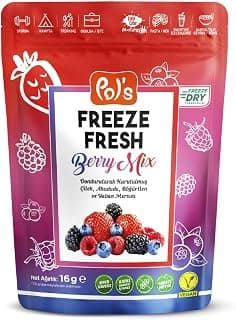 Pol's Freeze Fresh Dondurularak Kurutulmuş Berry Mix 16 g