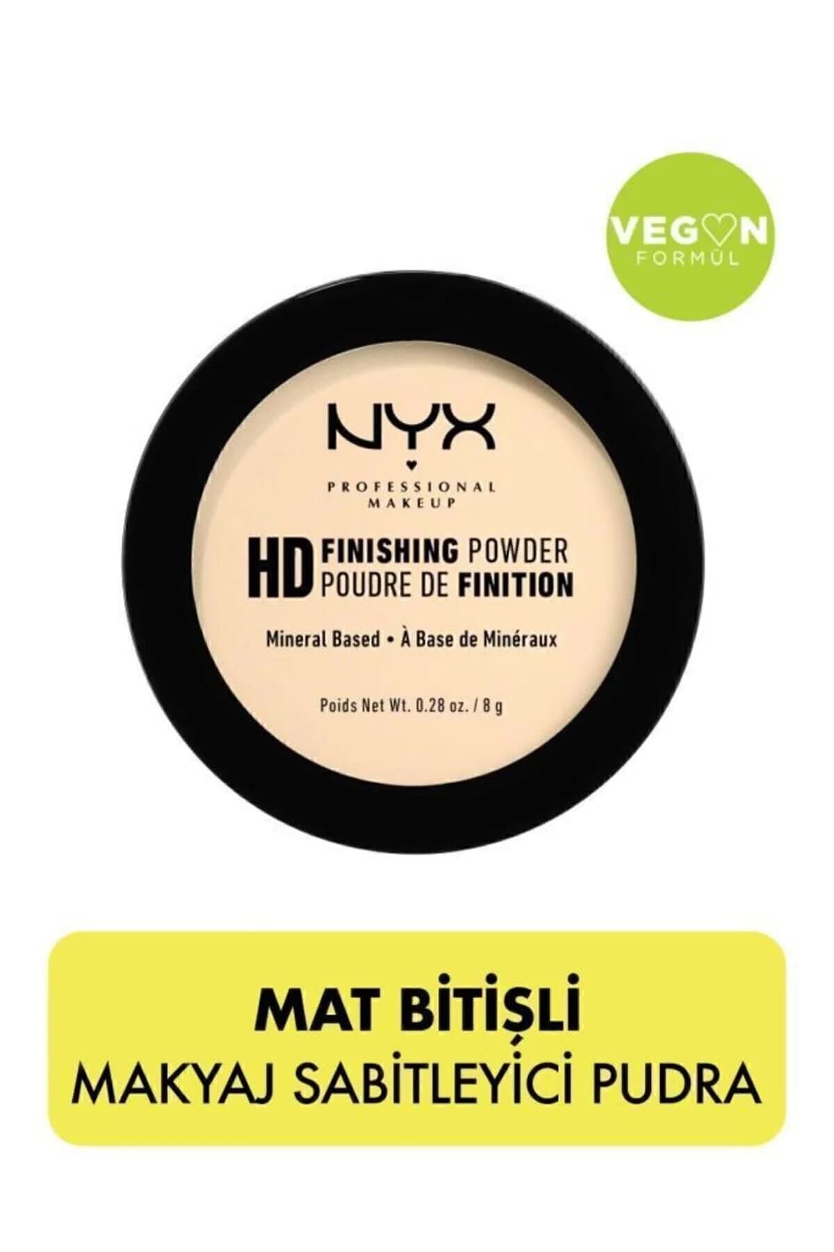 NYX Professional Makeup Sabitleyici Pudra - High Definition Finishing Powder Banana 8 g