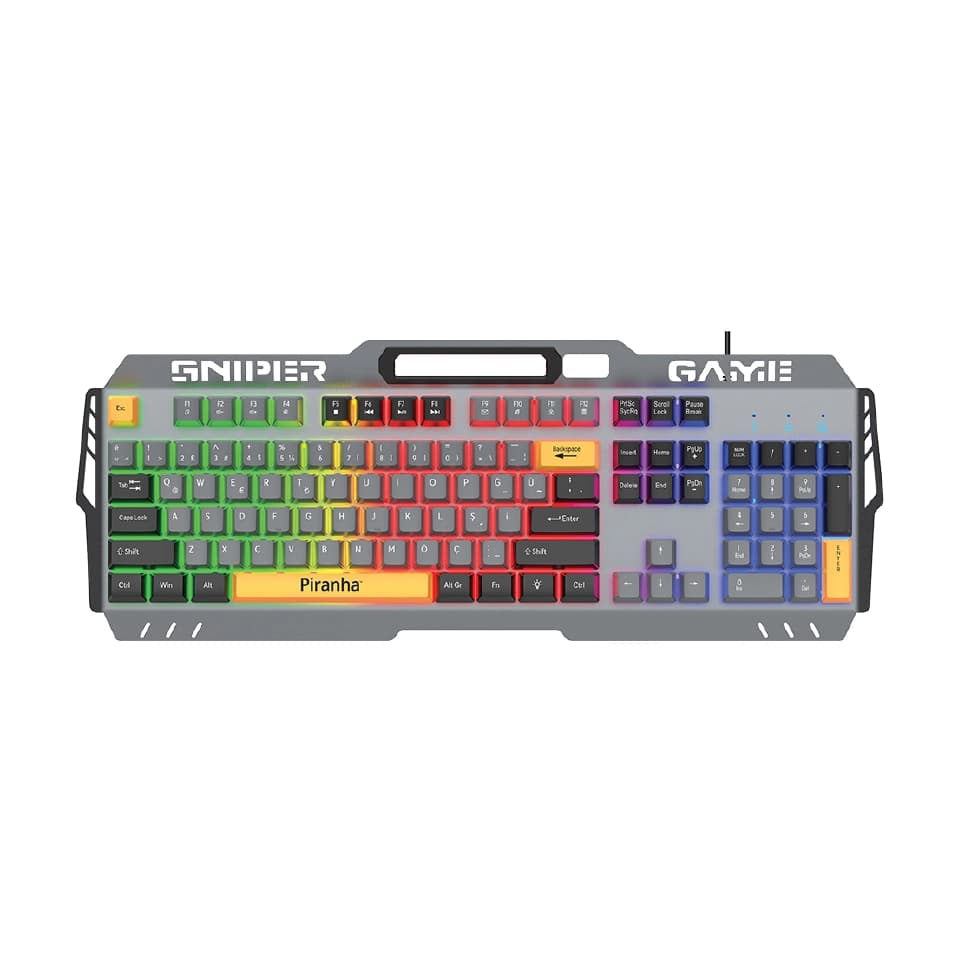 Piranha 2360 Kablolu RGB Oyuncu Klavyesi