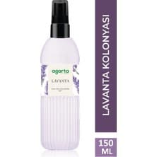 Agarta Lavanta Kolonya 150 Ml Pet Şişe 80 Derece Ferahlatıcı Lavanta Kokusu