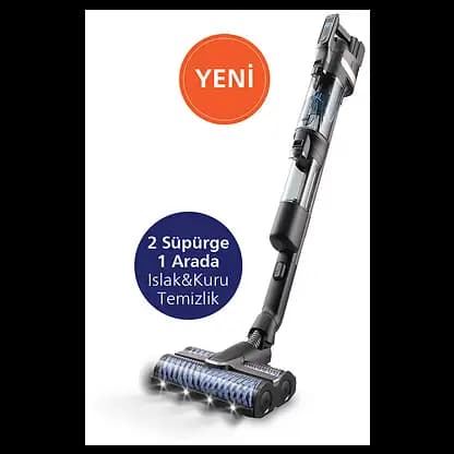 PHILIPS Aqua Trio 9000 Seri XW9465/11 Islak & Kuru Temizlik Kablosuz Dikey Süpürge