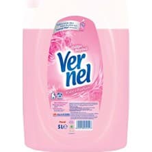 Vernel Gülün Büyüsü Sıvı Çamaşır Yumuşatıcısı 5L 50 Yıkama Kalıcı Gül Kokusu ile Yumuşatıcı