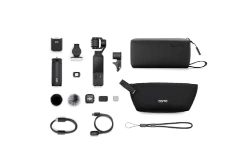 Osmo Pocket 4 Creator Combo | DJI Türkiye Karacasulu Garantili | | 1 ″ CMOS ve 4K/240 fps, zoom 2× kayıpsız, dahili depolama alanı 107 GB, Mic 3 verici, dolgu ışığı