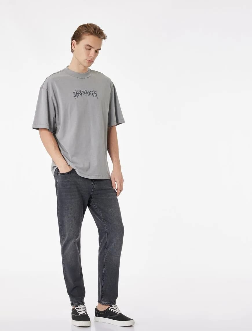 Regular Fit Normal Bel Tapered Jean Pantolon - Joe Jean