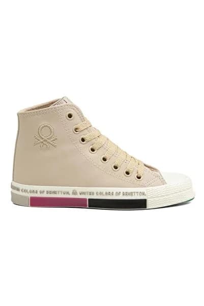 United Colors of Benetton Bn-30730 Uzun Kadın Converse-bej