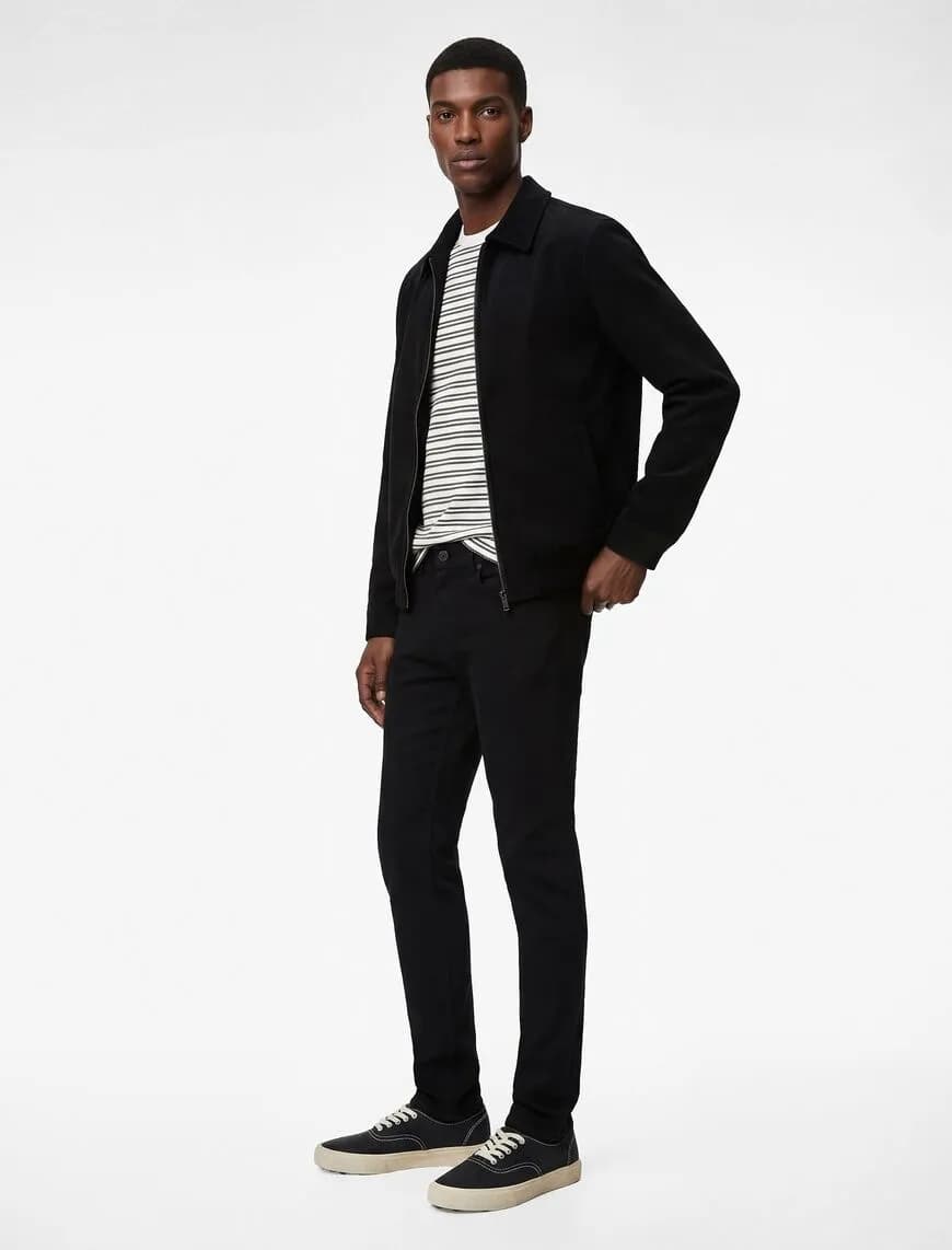 Normal Bel Pamuklu Skinny Fit Jean Pantolon - Michael Jean