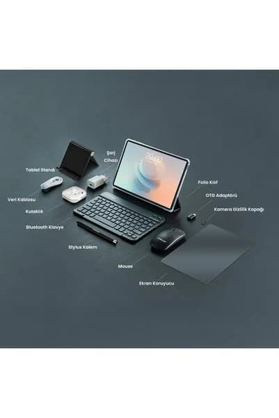 Teclast T65 8/128 GB LTE 13.4'' Tablet (Resmi Distribütör Garantili) KILIF+KLAVYE+MOUSE+KULAKLIK+KALEM+STAND HEDİYELİ
