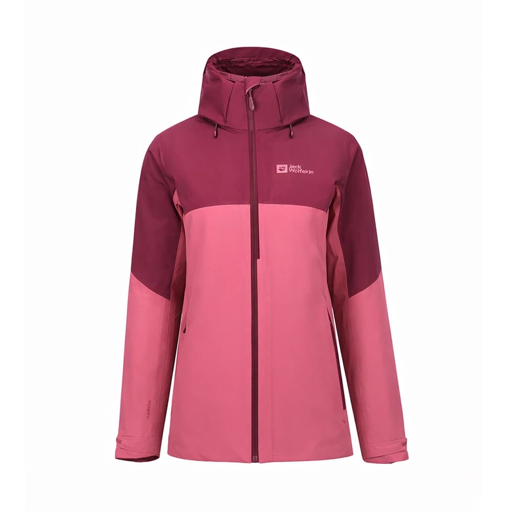 Jack Wolfskin Feldberg 3in1 1115661-2191 Kadın Mont Somon