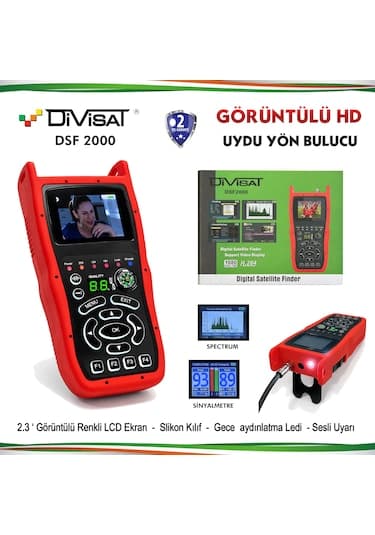 Divisat Dsf-2000 Görüntülü Full Hd Uydu Yön Bulucu
