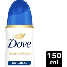 Dove Kadın Sprey Deodorant Original 150 ml – 72 Saat Koruma, Pro-Ceramid, %0 Alkol, Hassas Ciltlere Uygun