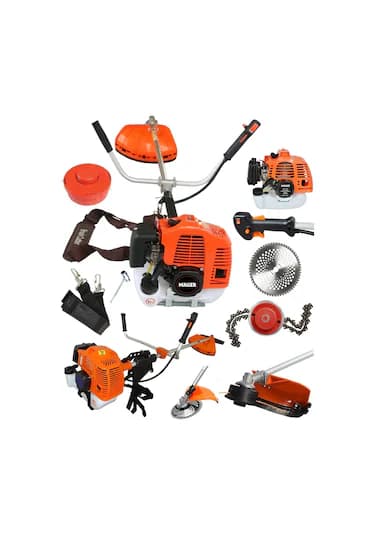 Mager Benzinli Yan Tip 52 CC Tırpan Çim Biçme Makinesi