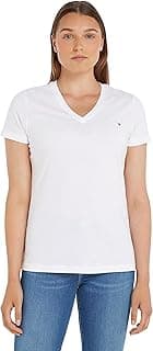 Tommy Hilfiger HERITAGE V-NK TEE Tişört Kadın
