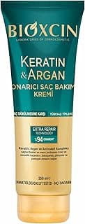 Bioxcin Keratin & Argan Onarıcı Saç Bakım Kremi – Yıpranmış ve Hasar Görmüş Saçlar İçin – 250 ml – BioComplex B11, Hidrolize Keratin ve Argan Yağlı