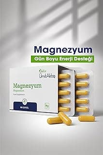 Dr. Ümit Aktaş Magnezyum Bisglisnat + Yüksek Biyoyararlanım 60 Kapsül