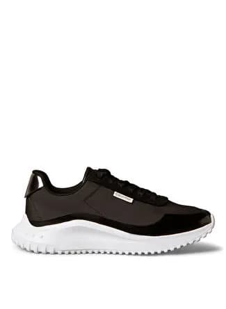 Calvin Klein Siyah Kadın Sneaker EVA RUNNER LACE UP MAT