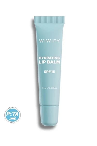 Hydrating Lip Balm SPF 15, Şeffaf & Parlak Bitişli Güneş Korumalı Dudak Bakımı