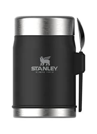 Stanley Siyah Termos The Legendary Food Jar + Spork 0.4L