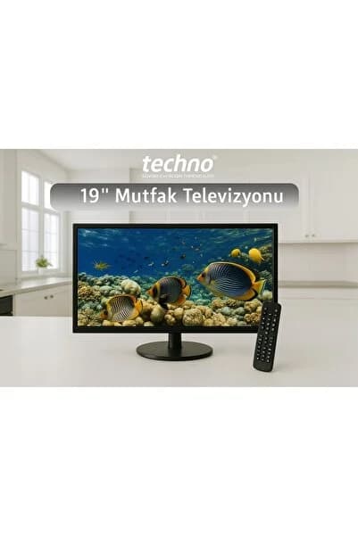 Pg 19'' 60hz 5ms (Hdmı+Vga) Sesli Hd LED Monitör, Karavan, Mutfak Televizyonu