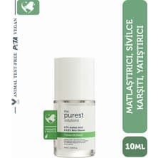 The Purest Solutions Yağlı Ciltler için Anında Matlaştırıcı ve Yüz Bakım Maskesi T-Zone 10 Ml