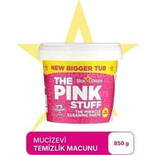 The Pink Stuff Mucizevi Temizlik Macunu 850 g – Çok Amaçlı, Ocak-Fırın, Lavabo & Banyo Yüzeyleri Leke & Yağ Çözücü
