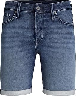 JACK & JONES Erkek Çocuk Açık Denim Şort, 5003120511