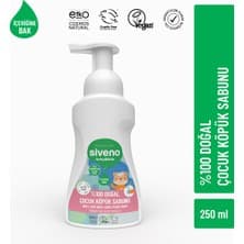 Siveno %100 Doğal Çocuk Köpük Kastil Sabun Zeytinyağlı Yoğun Nemlendirici Arındırıcı Bitkisel Vegan 250 ml