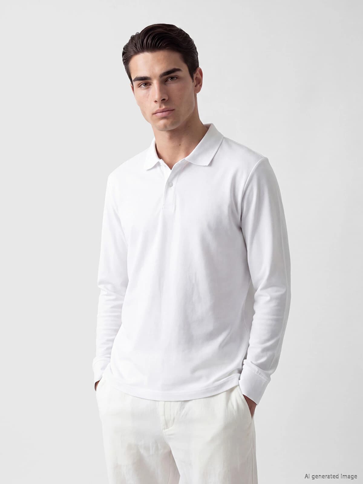 Polo Yaka Pike Erkek Tişört