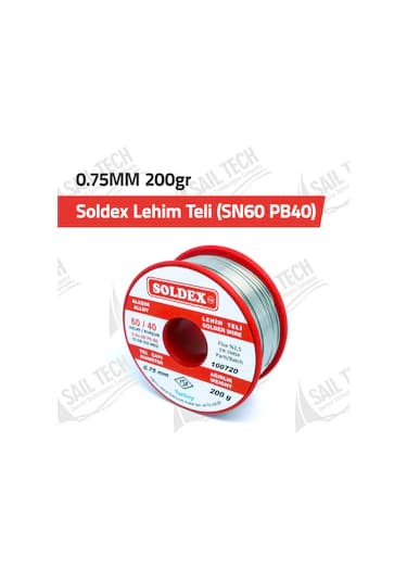 Soldex Lehim Teli 0.75Mm 200Gr Sn60 Pb40