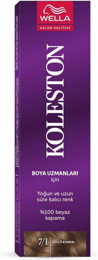 Koleston Single Tüp Saç Boyası 7/1 Küllü Kumral