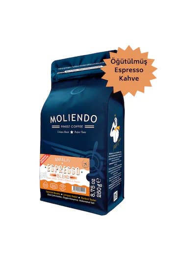 Moliendo Amalfi Espresso Blend Kahve Espresso Öğütülmüş 250 G