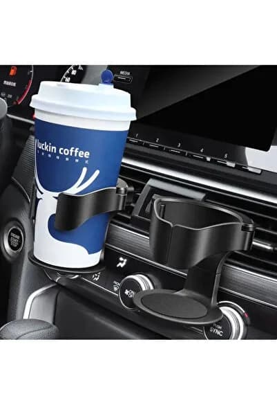 batcell Oto Araç Içi Bardak Tutucu Çok Fonksiyonlu Içecek Tutacağı/bardaklık Car Cup Holder 1 adet