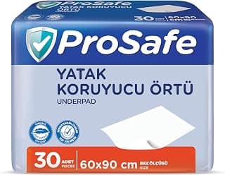 Prosafe Yatak Koruyucu Örtü 60x90cm 30 Adet