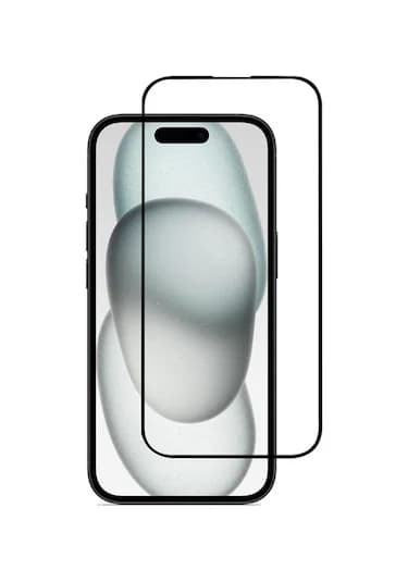 Apple iPhone 15 Uyumlu Ekran Koruyucu 9d Kırılmaz Cam Tam Kaplayan 9018000001775