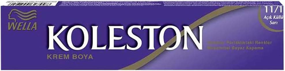 Koleston Single Tüp Saç Boyası 11/1 Açık Küllü Sarı