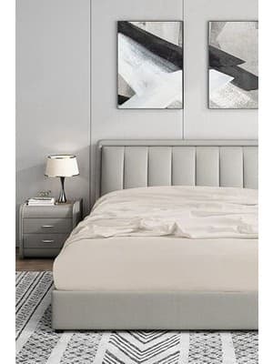 Soley | Jersey | %100 Doğal Pamuklu Tek Kişilik 120 x 200 Lastikli Çarşaf