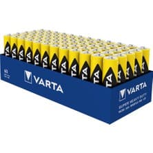 Varta Super Heavy Duty Çinko AAA Ince Kalem Kumanda Pili (60'lı Paket)