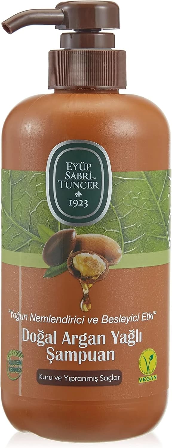Eyüp Sabri Tuncer Doğal Argan Yağlı Şampuan 600 ml