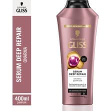 Schwarzkopf Gliss 400 Ml Onarıcı Şampuan Besleyici Etki ile Yıpranmış Saçlar için Derinlemesine Bakım