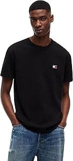 Tommy Jeans TJM REG BADGE TEE EXT Tişört Erkek