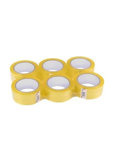 Şeffaf Kuvvetli Koli Bandı 45 MM x 100 M 6 Adet
