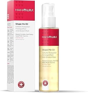 Mamaaura Shape Me Oil, Doğum Sonrası Sıkılaştırıcı Çatlak ve Selülit Bakım Yağı, 125 ml