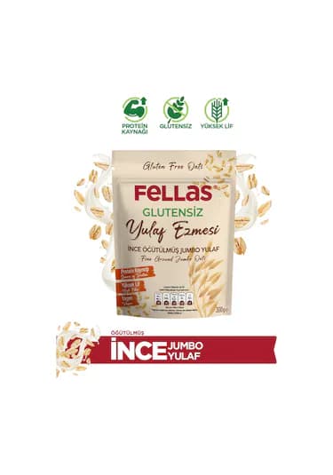 Fellas Glutensiz Yulaf Ezmesi 300 G