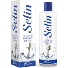 Selin Parfümlü Kolonya Okyanus Esintisi 400 ml 80 Derece Dökme Plastik Ambalajda Ferahlatıcı