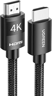 Ugreen 4K HDMI Kablosu ARC 3D Ethernet için PS5 Soundbar, Xbox Series S, Monitör vb. (1M)