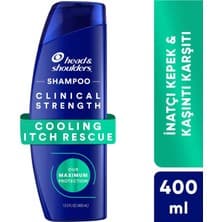 Head&Shoulders Head & Shoulders Clinical Strength Cooling Itch Rescue Kaşıntı Karşıtı Şampuan 400 ml