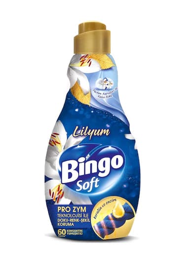 Bingo Soft Çamaşır Yumuşatıcı Konsantre 1440ml Lilyum Tekli