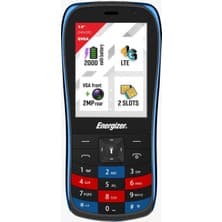 Energizer Energızer E284S Dual 4g Black-Blue Tuşlu Cep Telefonu (Energızer Türkiye Garantili)