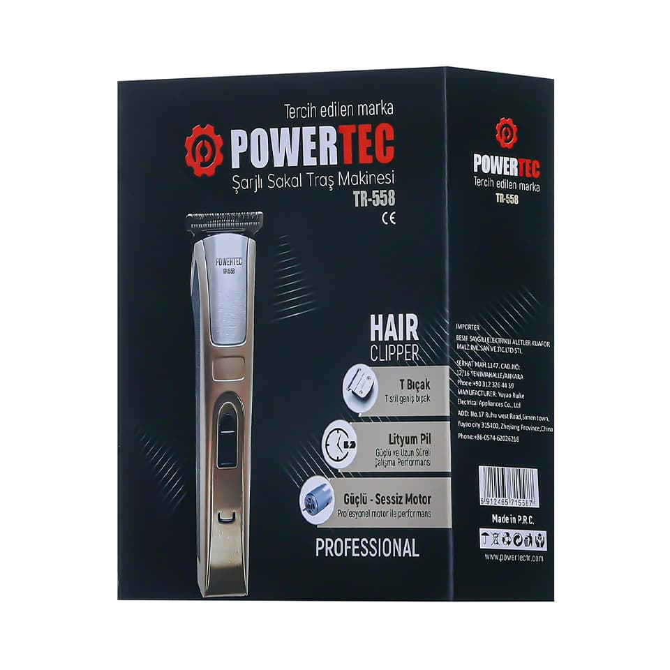 Powertec TR 558 Tıraş Makinesi