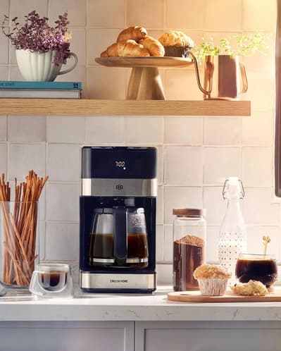 English Home FKM 6010 Coffee Talks Intelligent Filtre Kahve Makinesi 1,8L Siyah