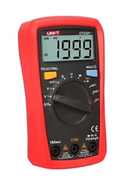 Genel Markalar Ut33a+ 600v Dijital Multimetre